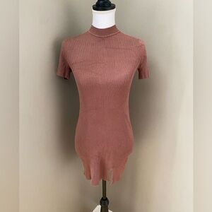 Abercrombie & Fitch XSP Ribbed Mini Dress